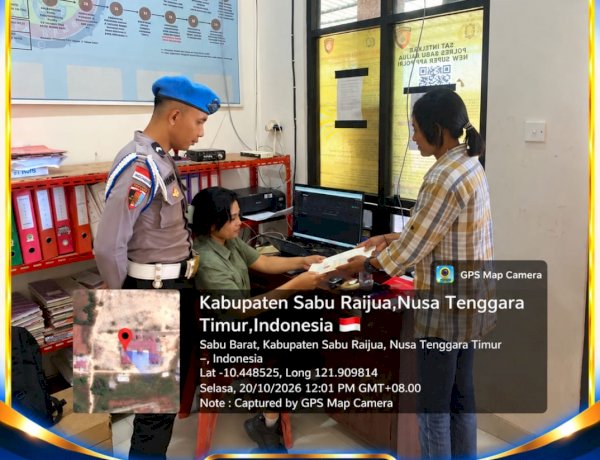 Wujudkan Pelayanan Bersih dan Transparan, Polres Sabu Raijua Tolak Praktik Pungli