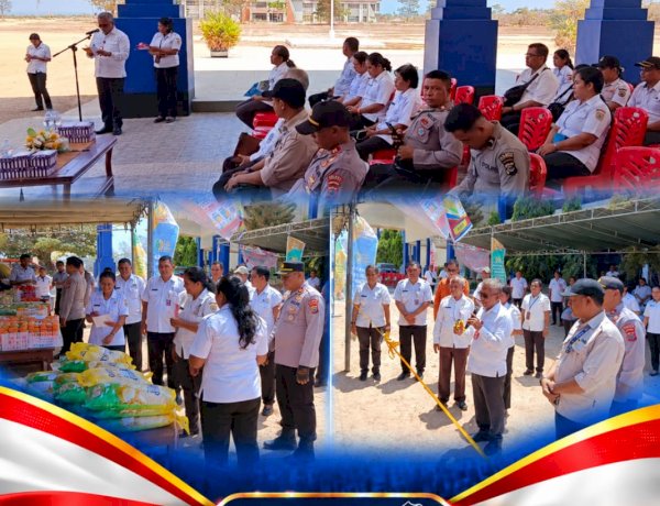 Dukung Stabilitas Harga Pangan, Polres Sabu Raijua Hadir dalam Gerakan Pangan Murah Serentak