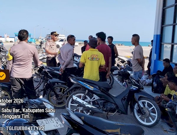 Bukan Sekadar Menjaga Keamanan, Polsek Sabu Barat Hadir Peduli Pemuda Pengangguran