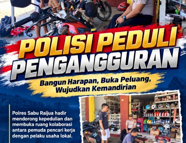 Bangun Harapan dan Kemandirian, Polres Sabu Raijua Gandeng Pelaku Usaha Peduli Pengangguran