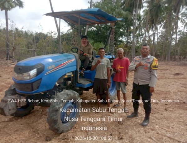 Polisi Tak Hanya Jaga Kamtibmas, Bhabinkamtibmas Ikut Dorong Produktivitas Pertanian Warga