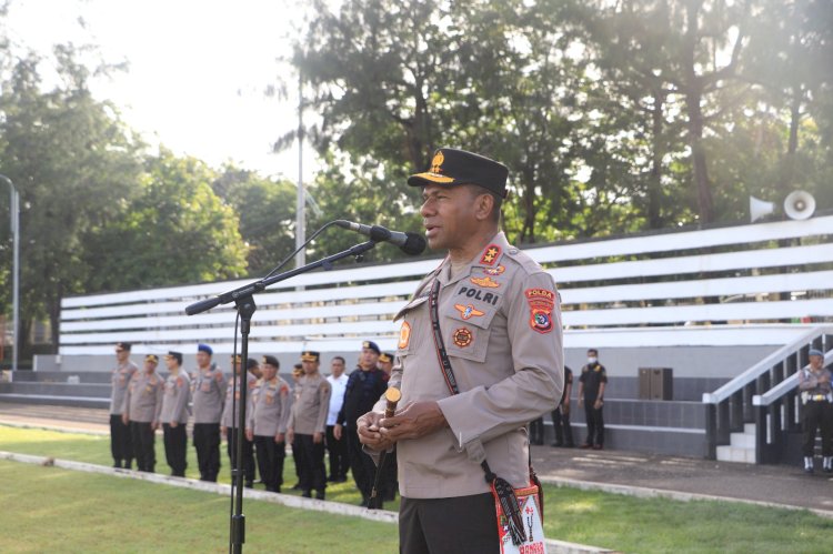 Dukung UMKM, Kapolda NTT Minta Seluruh Anggota Ikut Mempromosikan Produk Lokal.-