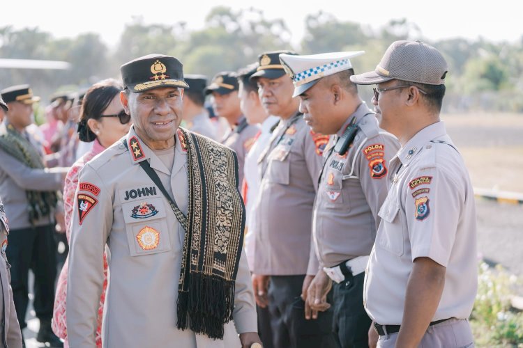 Kapolda NTT dan Ketua Bhayangkari Daerah Lakukan Kunjungan Kerja ke Polres Sabu Raijua