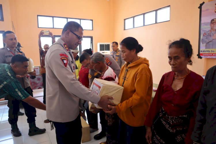 Kapolda NTT Membawa Pesan Kebahagiaan dan Kebijakan untuk Raijua