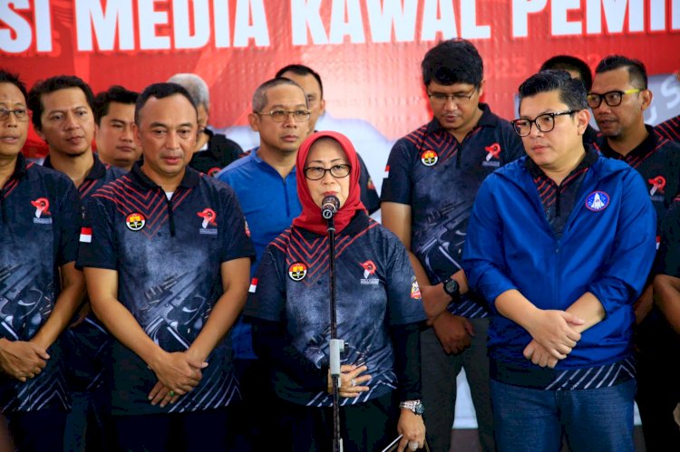 Polri, Dewan Pers, dan Pimpinan Media Deklarasi Pemilu Damai 2024