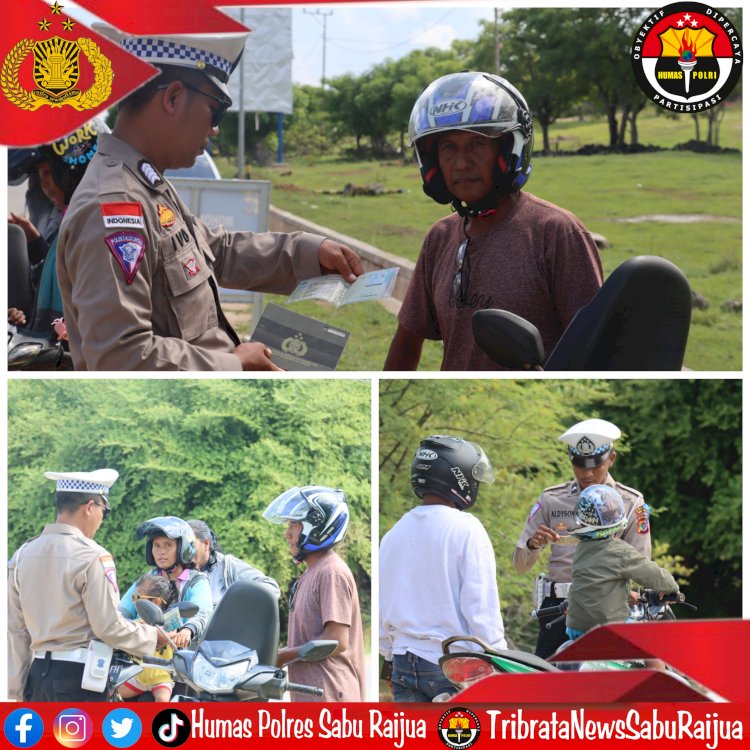 KEGIATAN OPERASI KESELAMATAN TAHUN 2024 POLRES SARAI