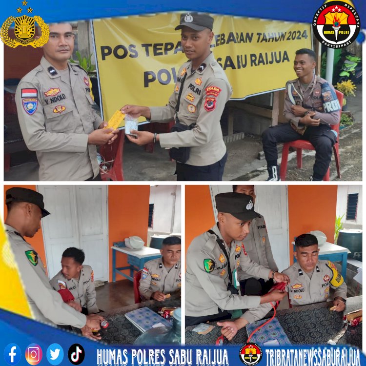 Kegiatan Pemeriksaan Kesehatan dari dokes Polres Sarai