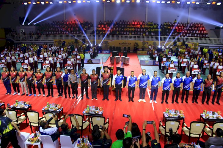 Kapolri Cup Badminton Championship 2024 Dibuka, Seribu Lebih Peserta Ikut Bertanding*