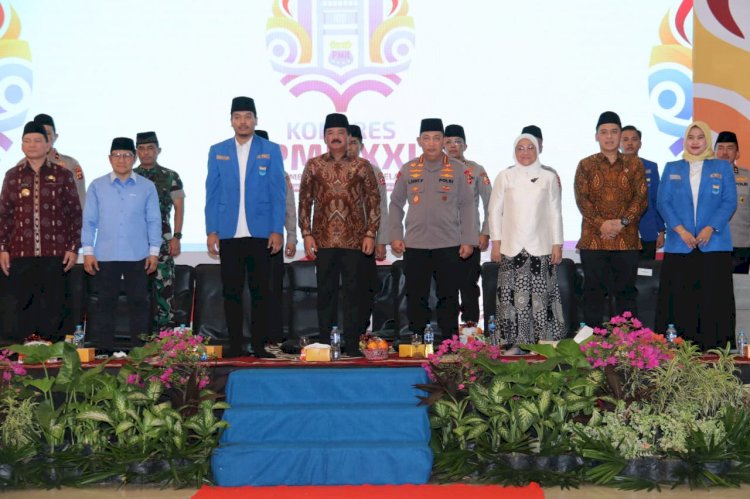 Kapolri Hadiri Pembukaan Kongres XXI PMII di Palembang