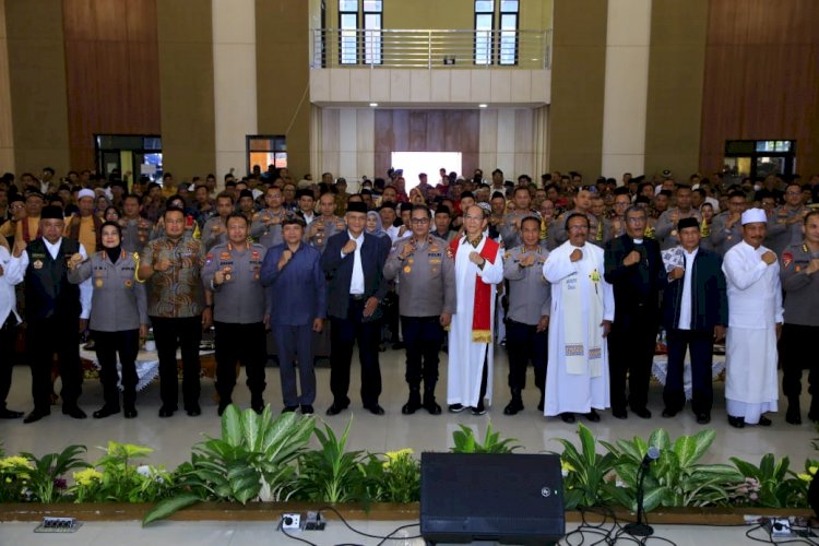 Sebar 5.000 Paket Sembako, NCS Polri Minta Masyarakat Lampung Gelorakan Pilkada Damai