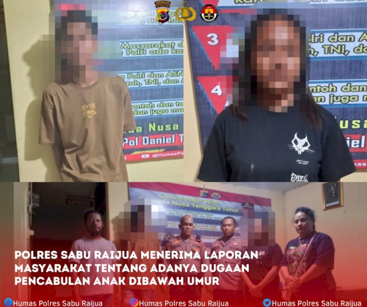 POLRES SABU RAIJUA MENERIMA LAPORAN MASYARAKAT TENTANG ADANYA DUGAAN PENCABULAN ANAK DIBAWAH UMUR