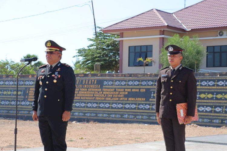 Mengenang Perjuangan Para Pahlawan, Polres Sabu Raijua Laksanakan Upacara Peringatan Hari Pahlawan Nasional