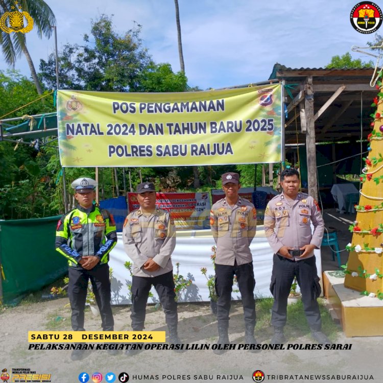 Polres Sabu Raijua Mulai Gelar Operasi Lilin 2024