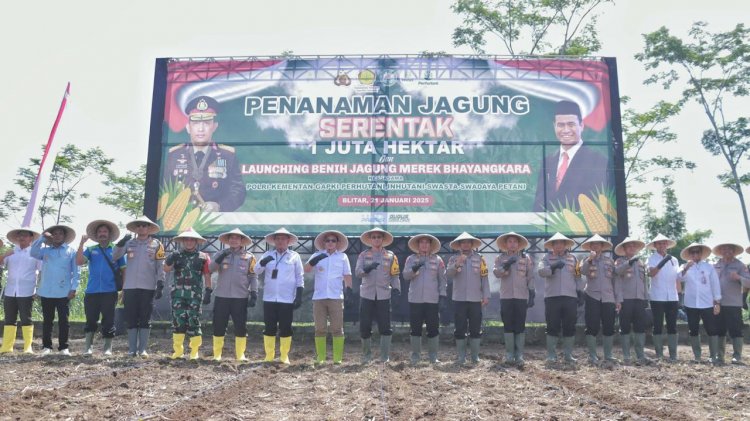 Irwasum Apresiasi Inovasi Jajaran Ciptakan Benih Jagung Bhayangkara 