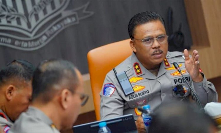 Kakorlantas Gelar Rapat Pengamanan Jelang Hari Buruh