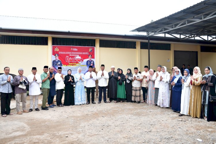 Polda NTT Sembelih 115 Hewan Kurban Sambut Idul Adha 1446 H
