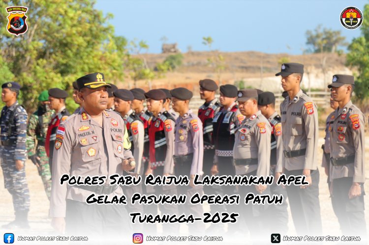 Polres Sabu Raijua Melaksanakan Apel Gelar Pasukan Operasi Patuh Turangga-2025: Meningkatkan Kesadaran dan Kepatuhan Berlalu Lintas