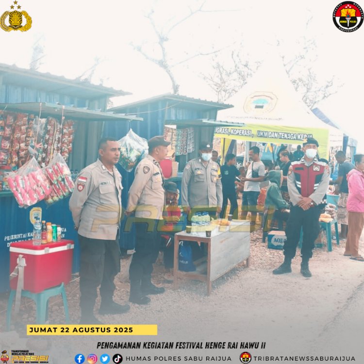 Pengamanan Festifal Henge Rai Hawu II