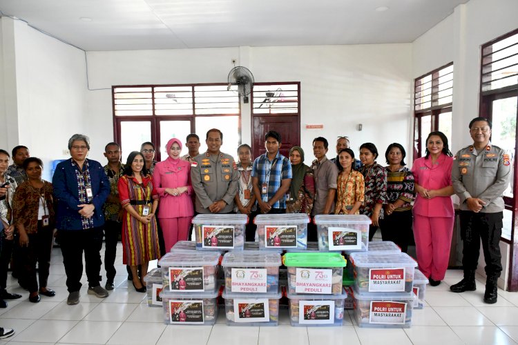 Kapolda NTT Tebar Inspirasi di Sekolah Rakyat Menengah 19 Naibonat, Wujudkan Mimpi Indonesia Maju Bersama Prabowo