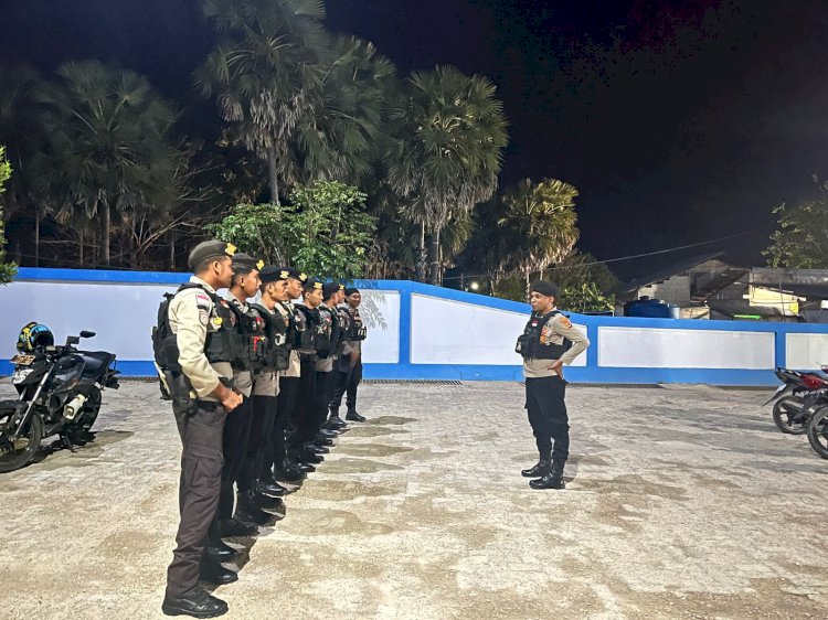 Sat Samapta Polres Sabu Raijua Laksanakan Patroli Perintis Presisi untuk Jaga Kamtibmas