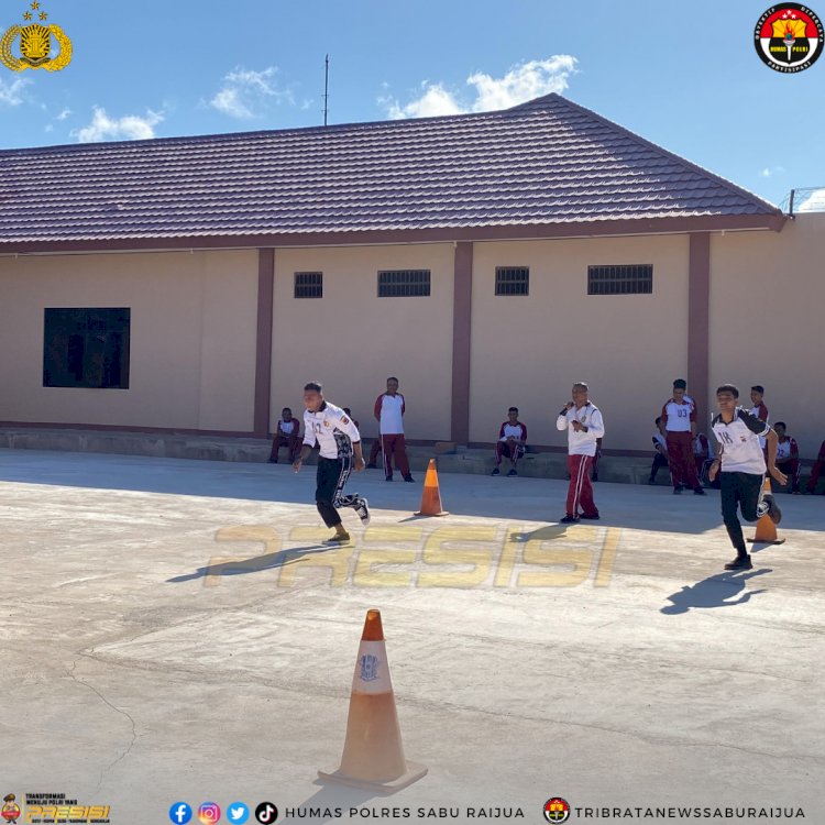 Polres Sabu Raijua Laksanakan Tes Kesamaptaan Jasmani dan Bela Diri Polri untuk Meningkatkan Kemampuan dan Kesiapsiagaan Personel