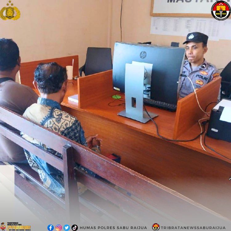 SPKT Polres Sabu Raijua Tunjukkan Respon Cepat dalam Menangani Laporan Masyarakat