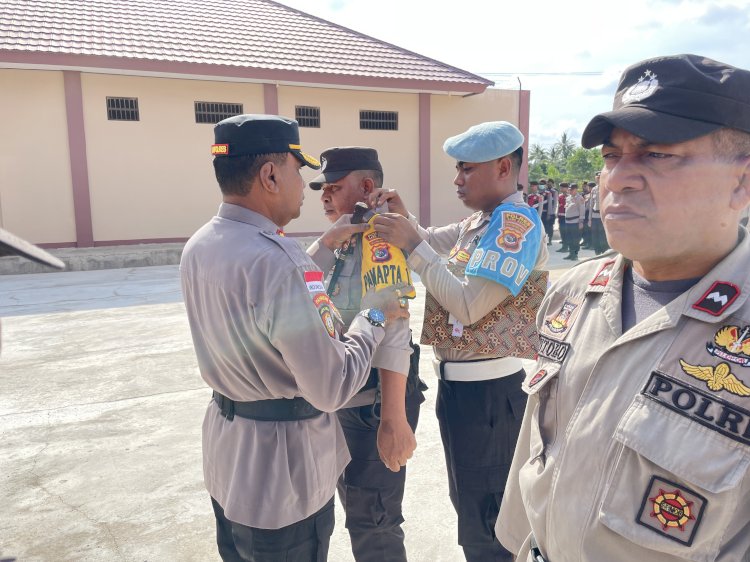Polres Sabu Raijua Gelar Apel Launching Pamapta Tahun 2025