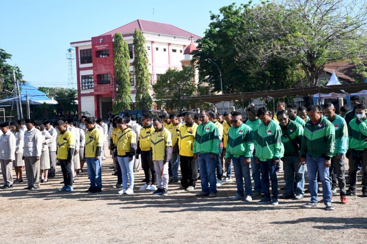 Apel Kebangsaan Polda NTT: Ojol dan Buruh Kompak Jaga Persatuan, Tolak Intoleransi dan Radikalisme