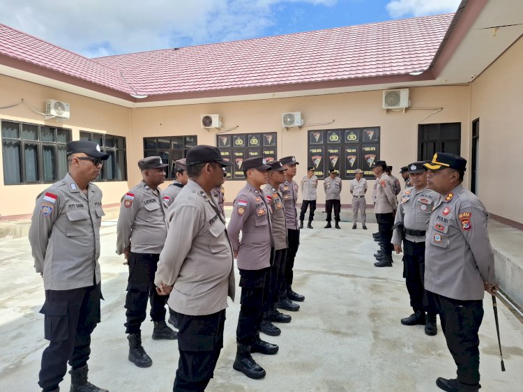 Kapolres Sabu Raijua Berikan Atensi dan Arahan Khusus kepada Sat Binmas dan Bhabinkamtibmas untuk Dukung Ketahanan Pangan Daerah