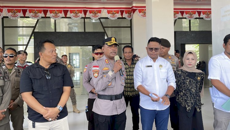 Koordinator Aksi Herson Kore Menyampaikan Apresiasi Kepada Pihak Kepolisian Yang Telah Melakukan Penertiban Miras Secara Humanis Melalui Edukasi dan Sosialisasi .