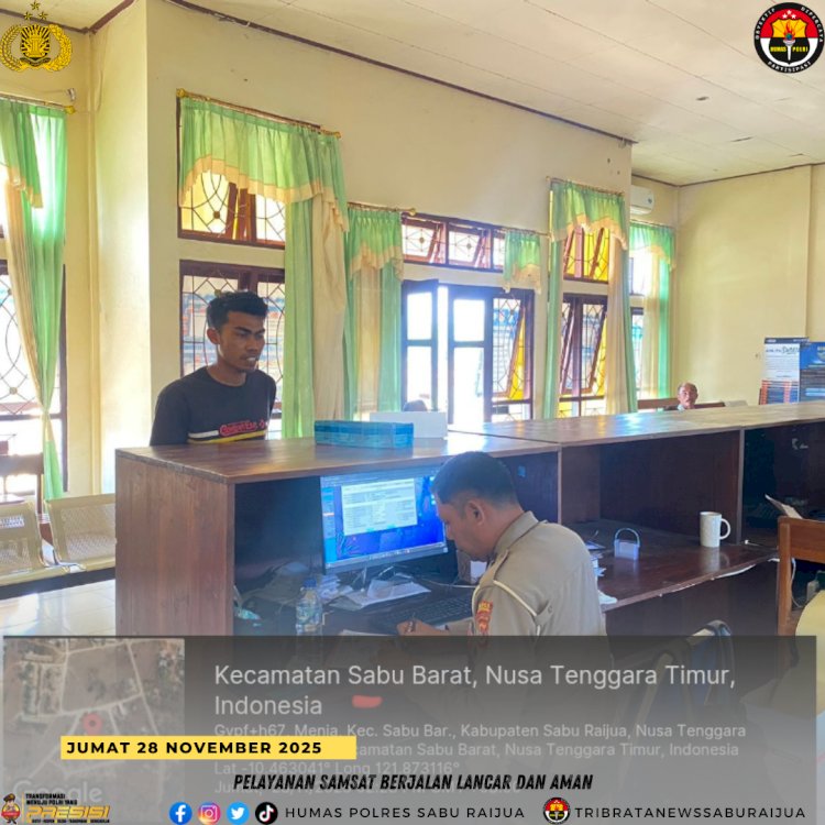 Pelayanan SAMSAT Berjalan Lancar dan Aman