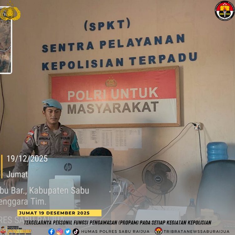 TERGELARNYA PERSONIL FUNGSI PENGAWASAN (PROPAM) PADA SETIAP KEGIATAN KEPOLISIAN