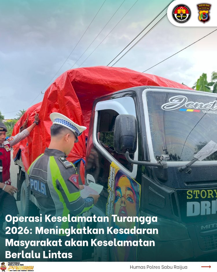 Operasi Keselamatan Turangga 2026: Meningkatkan Kesadaran Masyarakat akan Keselamatan Berlalu Lintas