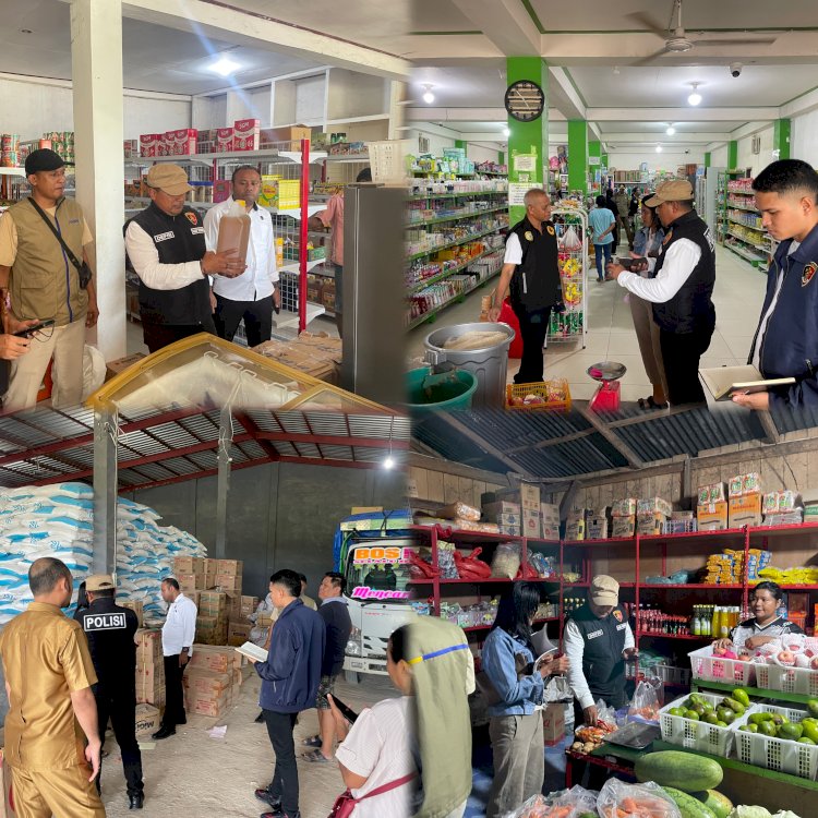 Satgas Pangan Kab. Sabu Raijua Laksanakan Operasi Pengecekan Pelanggaran Harga, Keamanan, dan Mutu Pangan di Kab. Sabu Raijua