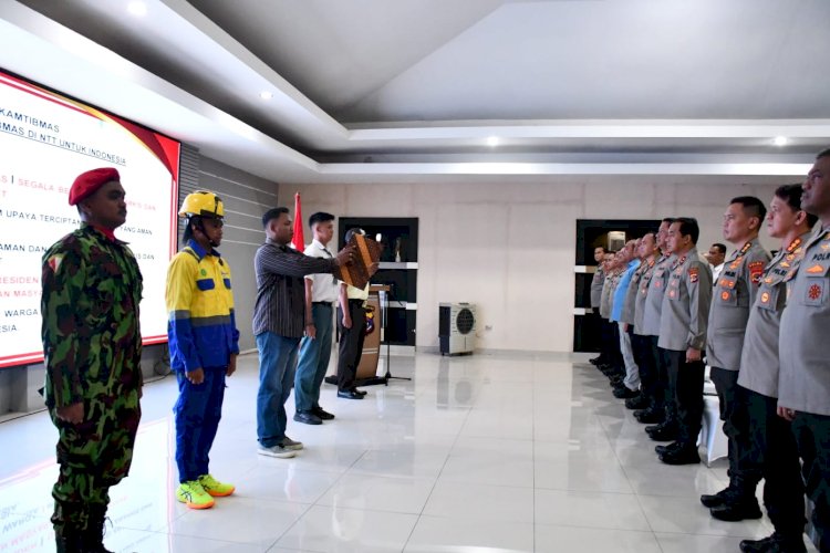 Kapolda NTT Pimpin Apel Siaga Kamtibmas, Komitmen Bersama Dikukuhkan: NTT Aman untuk Indonesia Hebat
