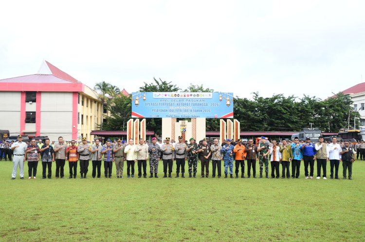 Polda NTT Gelar Apel Pasukan Operasi Ketupat Turangga 2026, Siap Berikan Pelayanan Idul Fitri 1447 H