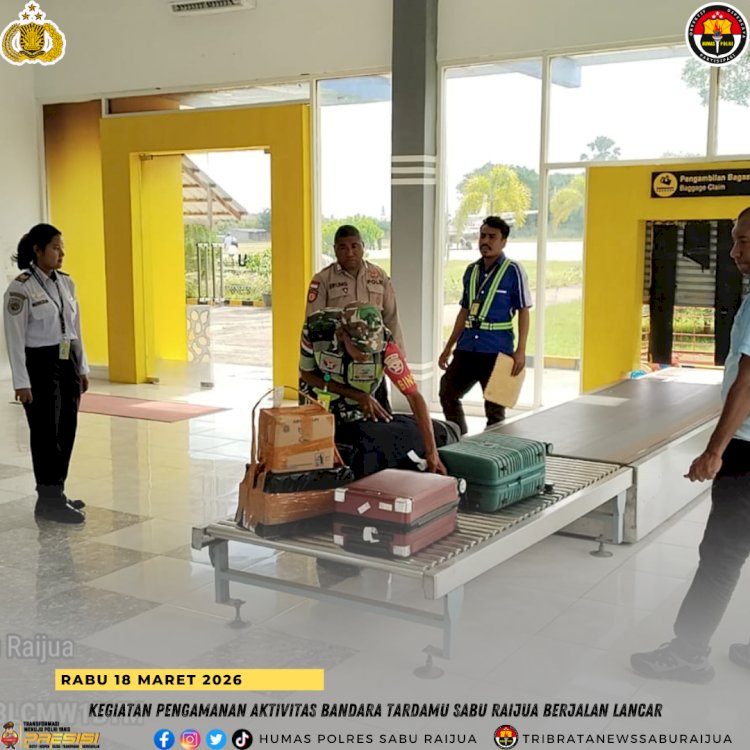 Aktivitas Bandara Tardamu Sabu Raijua Berjalan Lancar