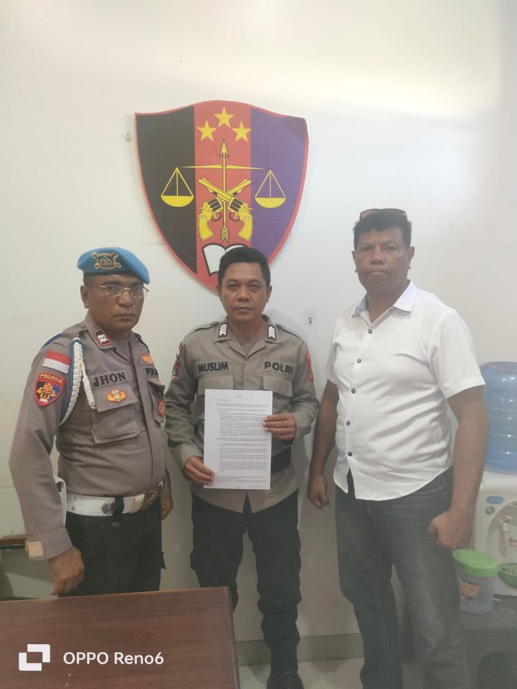 Sie Propam Polres Sabu Raijua Restorative Justice (RJ) permasalahan anggota.