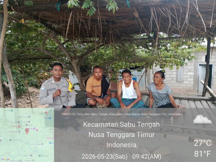 Polri Hadir Hingga Pelosok Desa, Bhabinkamtibmas Ajak Warga Waspada Hantavirus dan Jaga Kamtibmas