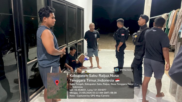Cegah Gangguan Kamtibmas, Patroli Presisi Sat Samapta Sambangi PLTS Sabu Tengah