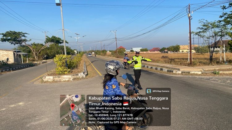 Strong Point Pagi Satlantas Sabu Raijua, Wujud Nyata Pelayanan Prima kepada Masyarakat