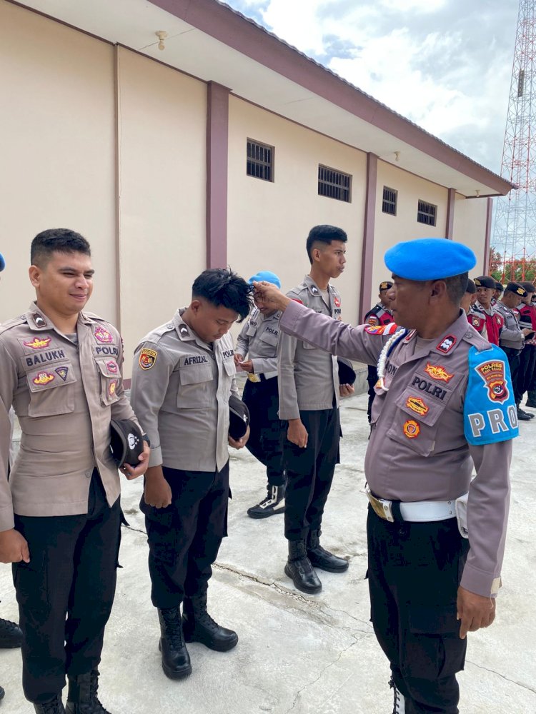 Propam Polres Sabu Raijua Gelar Gaktibplin, Tingkatkan Disiplin dan Profesionalisme Personel