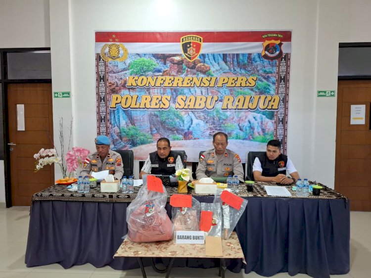 Pembunuhan, Penganiayaan, dan Pemerkosaan Terungkap, Polres Sabu Raijua Beberkan 3 Kasus Menonjol Semester I 2026