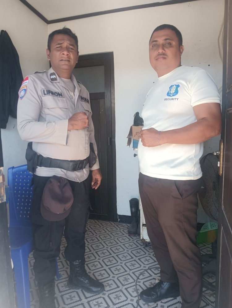 Sat Binmas Polres Sabu Raijua Sambangi Satpam, Perkuat Sinergi dan Tingkatkan Kewaspadaan Kamtibmas