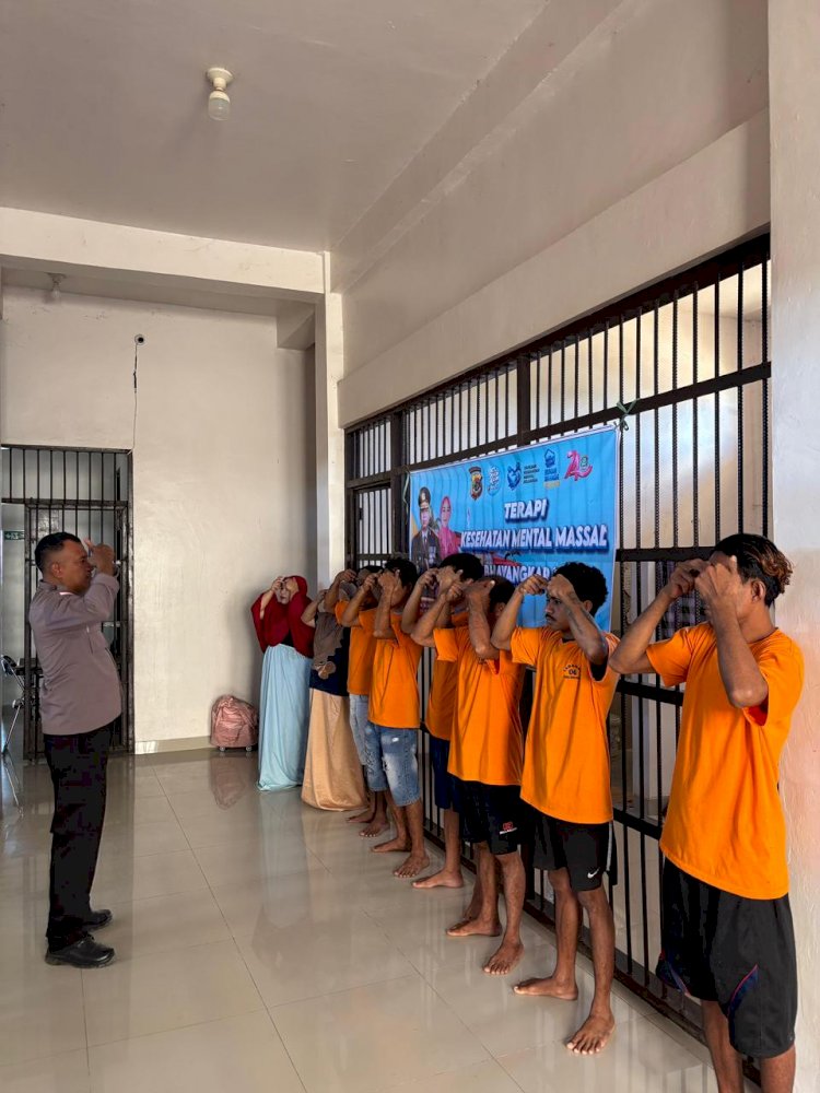 Melalui Terapi USEFT, Polres Sabu Raijua Berikan Pendampingan Mental dan Spiritual bagi Tahanan