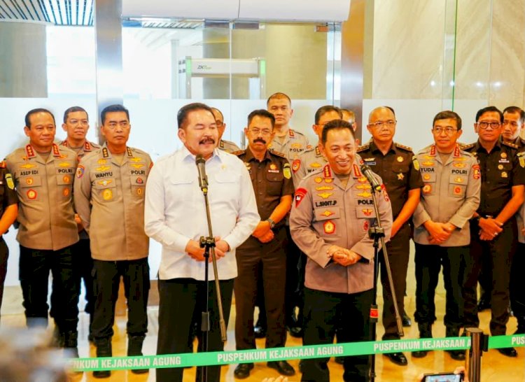 *Kapolri dan Jaksa Agung Perkuat Sinergitas Penegakan Hukum, Pastikan Soliditas Institusi*