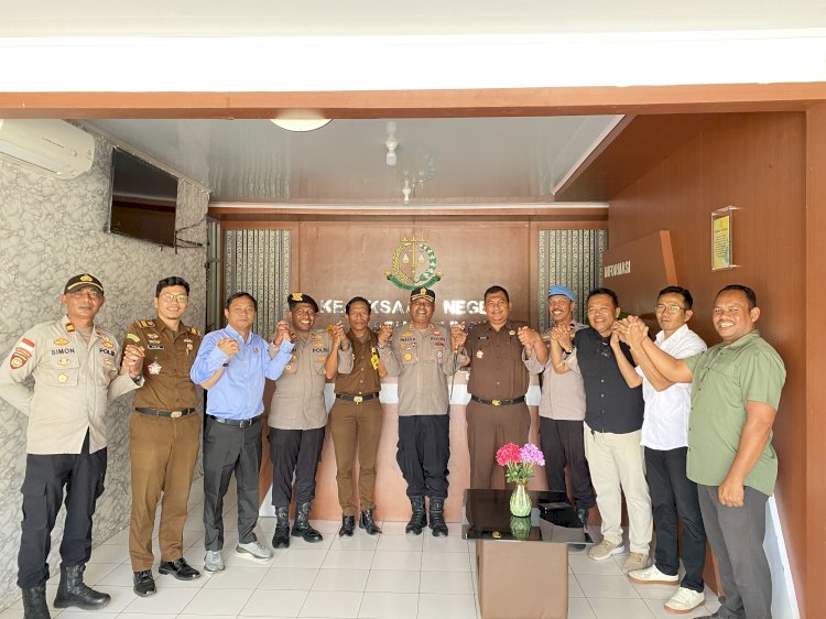 Kapolres Sabu Raijua dan Kejaksaan Negeri Sabu Raijua Perkuat Sinergitas Penegakan Hukum, Pastikan Soliditas Institusi