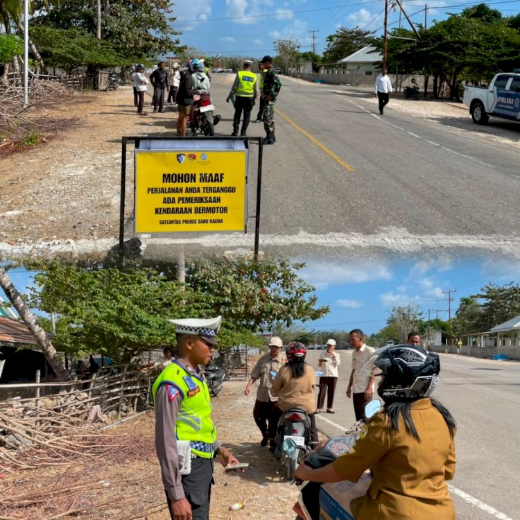Satlantas Polres Sabu Raijua Ajak Masyarakat Pahami dan Pedomani Pergub NTT Nomor 13 Tahun 2025, Wujudkan Tertib Administrasi Kendaraan Bermotor