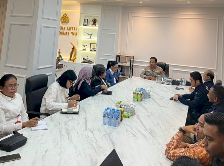 Kapolda NTT Terima Audiensi Komisi XIII DPR RI, Komnas HAM dan LPSK, Perkuat Sinergi Berantas TPPO dan Lindungi Perempuan-Anak