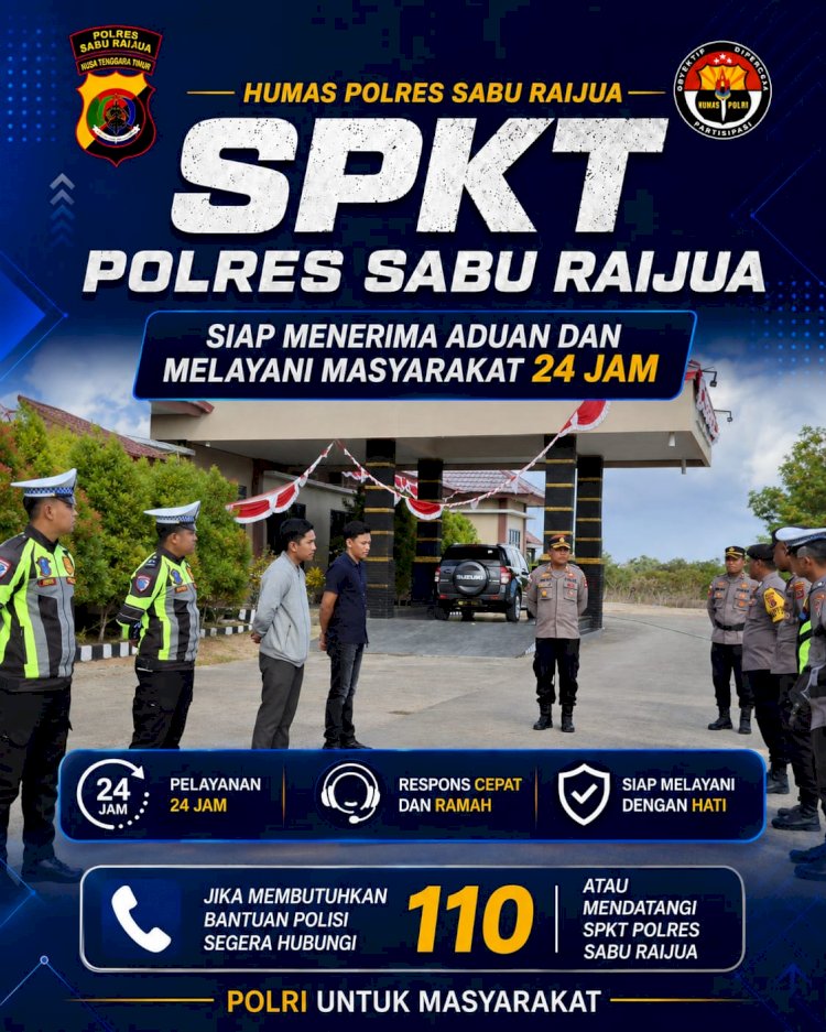 Kapolres Sabu Raijua Berikan Arahan kepada Personel Piket Fungsi, Tekankan Kedisiplinan dan Pelayanan Prima